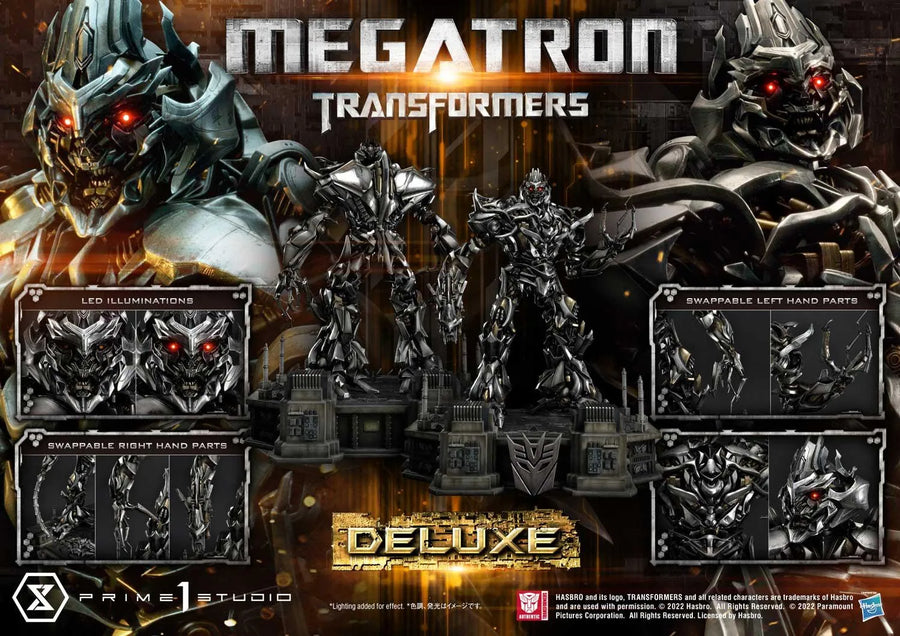 Megatron (Deluxe Version) Transformers (Film) – Prime1Studio – ActionFigure Brasil