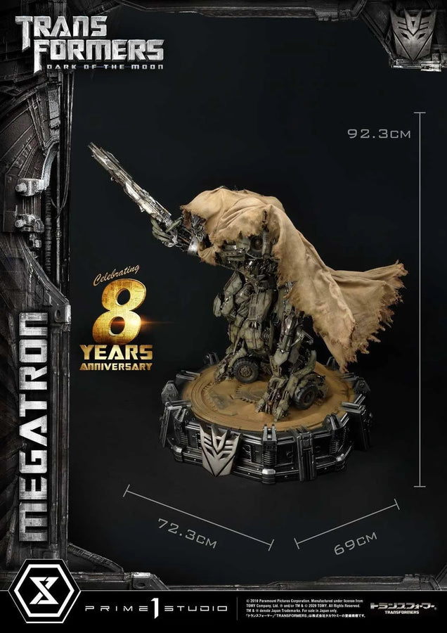 Megatron (Exclusive Bonus Version) Transformers: Dark of the Moon (Film) – Prime1Studio – ActionFigure Brasil