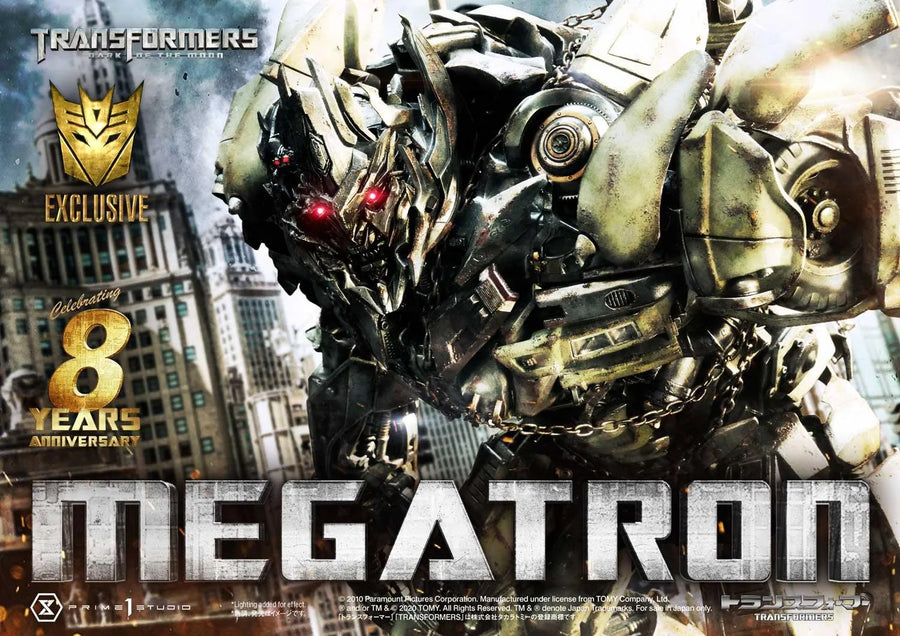 Megatron (Exclusive Bonus Version) Transformers: Dark of the Moon (Film) – Prime1Studio – ActionFigure Brasil