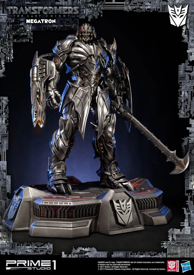 Megatron (Exclusive Version) Transformers: The Last Knight (Film) – Prime1Studio – ActionFigure Brasil