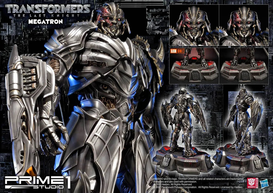 Megatron (Exclusive Version) Transformers: The Last Knight (Film) – Prime1Studio – ActionFigure Brasil