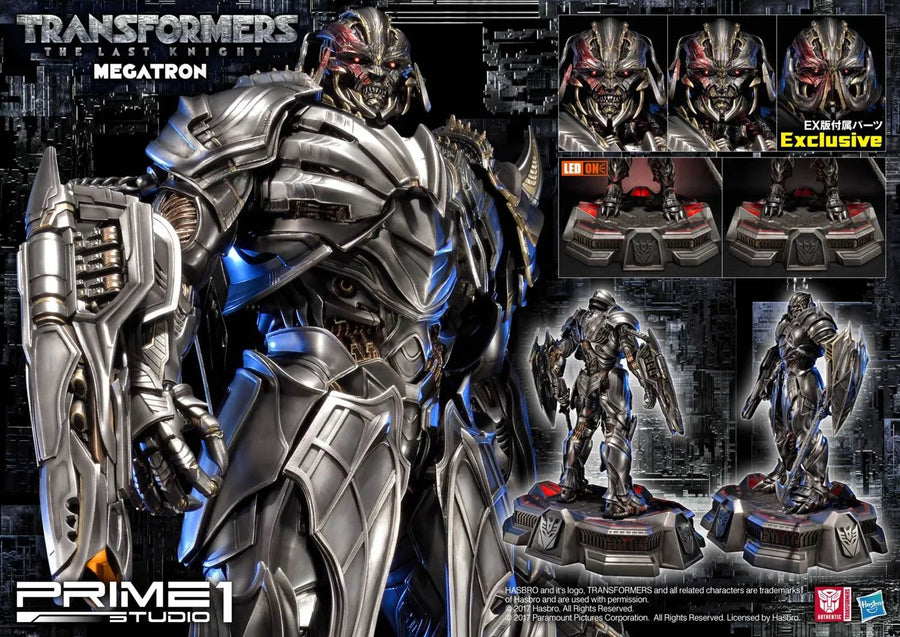 Megatron (Exclusive Version) Transformers: The Last Knight (Film) – Prime1Studio – ActionFigure Brasil