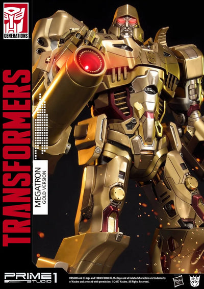 Megatron (Gold Version) Transformers Generations I – Prime1Studio – ActionFigure Brasil
