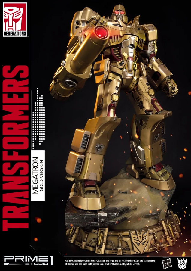 Megatron (Gold Version) Transformers Generations I – Prime1Studio – ActionFigure Brasil