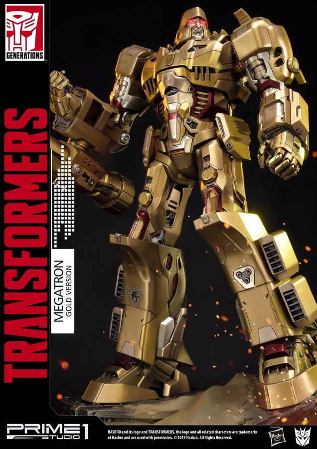 Megatron (Gold Version) Transformers Generations I – Prime1Studio – ActionFigure Brasil