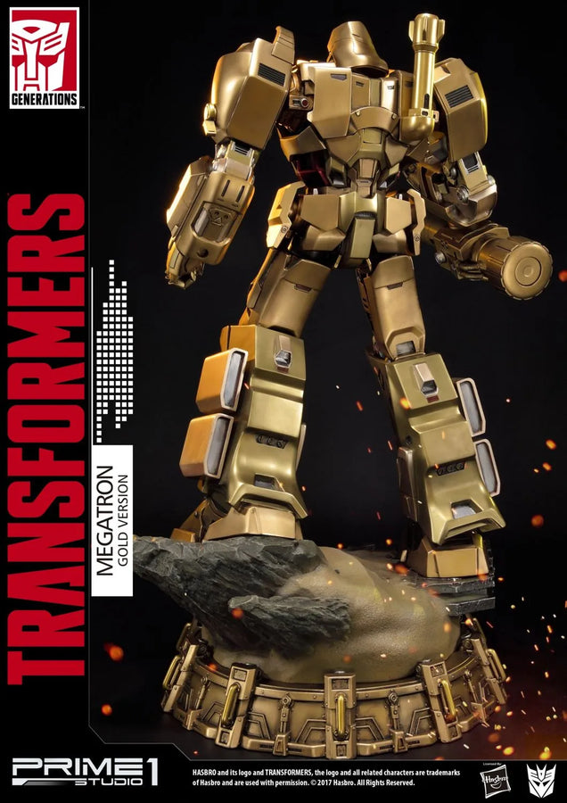 Megatron (Gold Version) Transformers Generations I – Prime1Studio – ActionFigure Brasil