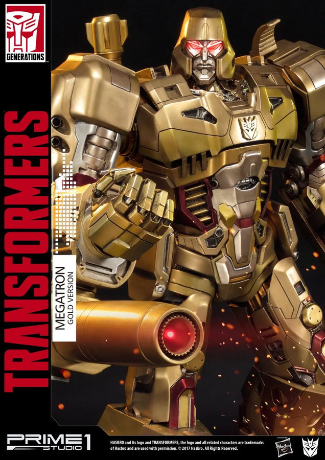 Megatron (Gold Version) Transformers Generations I – Prime1Studio – ActionFigure Brasil
