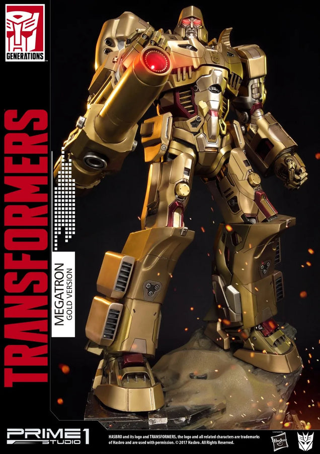 Megatron (Gold Version) Transformers Generations I – Prime1Studio – ActionFigure Brasil