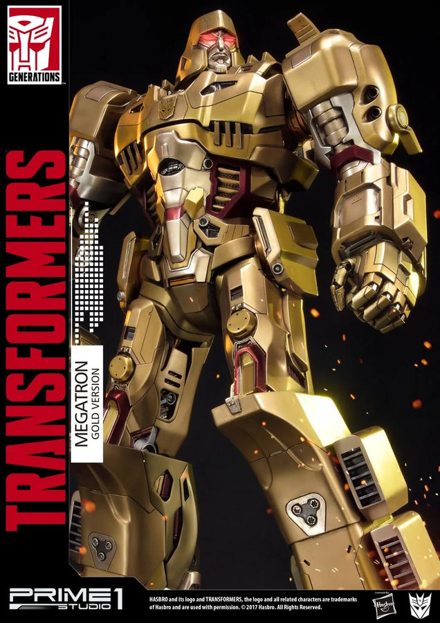 Megatron (Gold Version) Transformers Generations I – Prime1Studio – ActionFigure Brasil