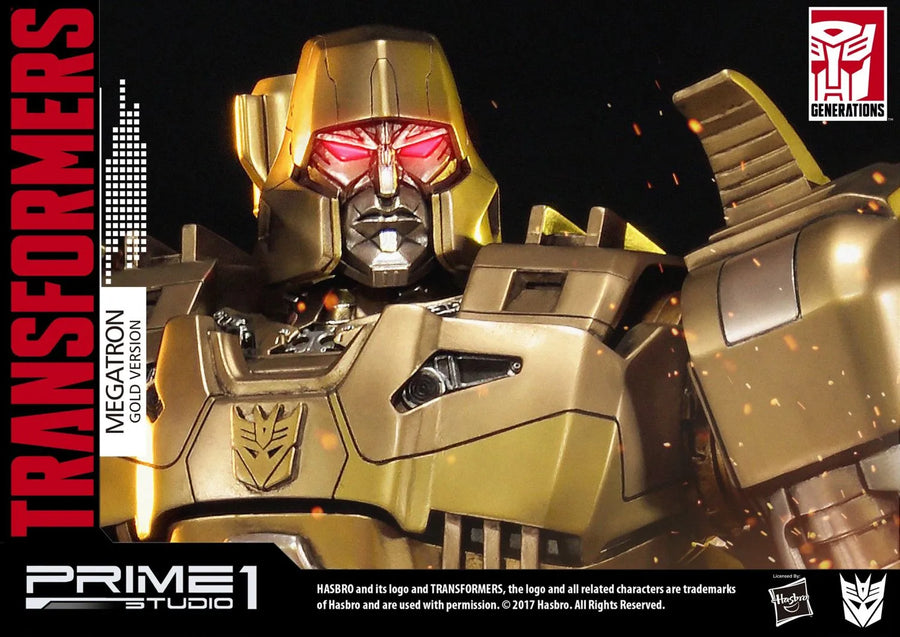 Megatron (Gold Version) Transformers Generations I – Prime1Studio – ActionFigure Brasil
