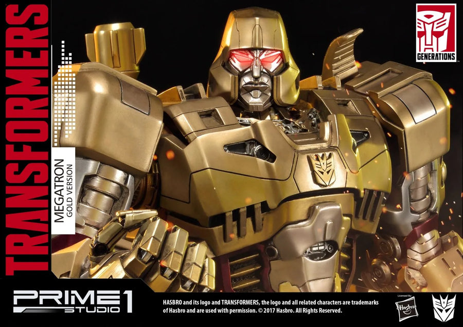 Megatron (Gold Version) Transformers Generations I – Prime1Studio – ActionFigure Brasil