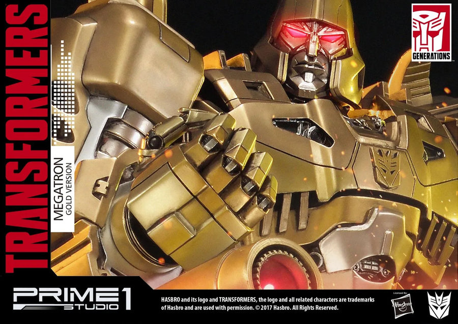 Megatron (Gold Version) Transformers Generations I – Prime1Studio – ActionFigure Brasil