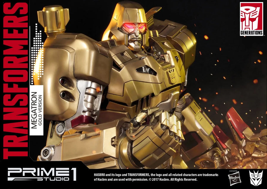 Megatron (Gold Version) Transformers Generations I – Prime1Studio – ActionFigure Brasil