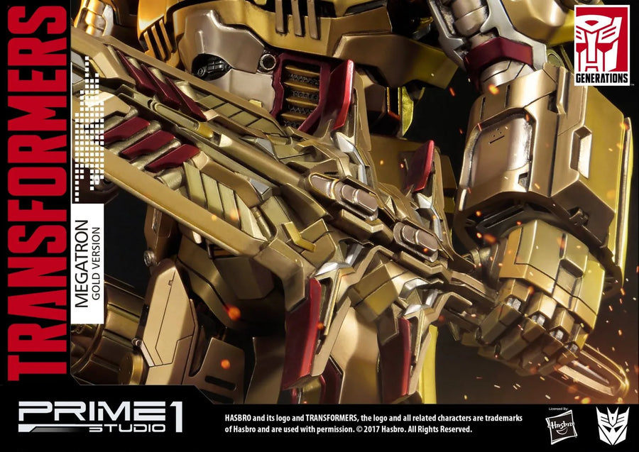 Megatron (Gold Version) Transformers Generations I – Prime1Studio – ActionFigure Brasil