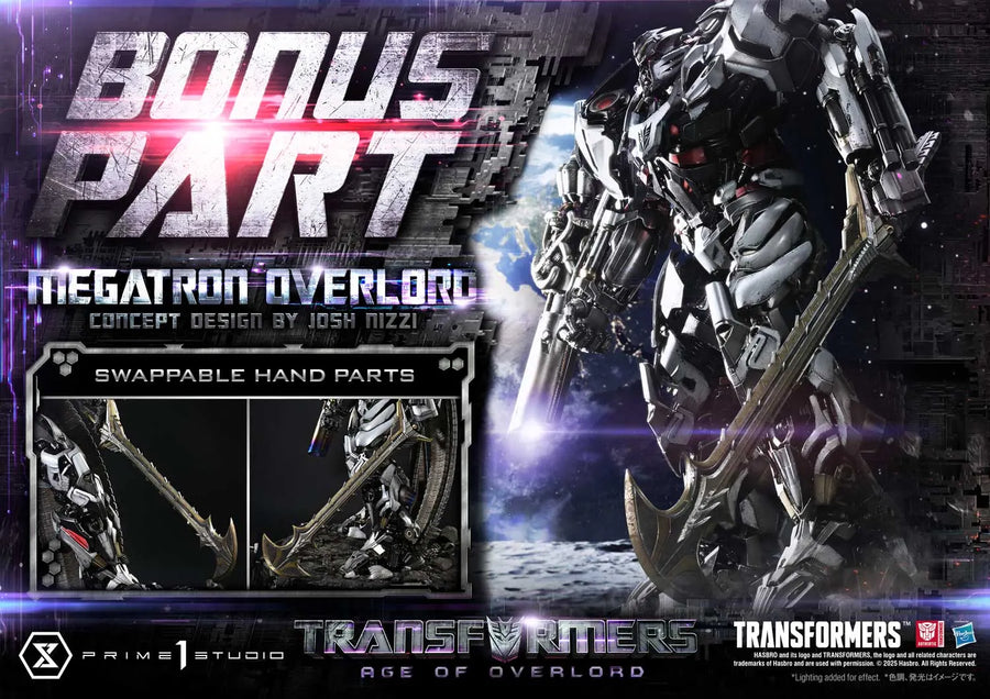 Megatron Overlord (Bonus Version) Transformers Generations I – Prime1Studio – ActionFigure Brasil