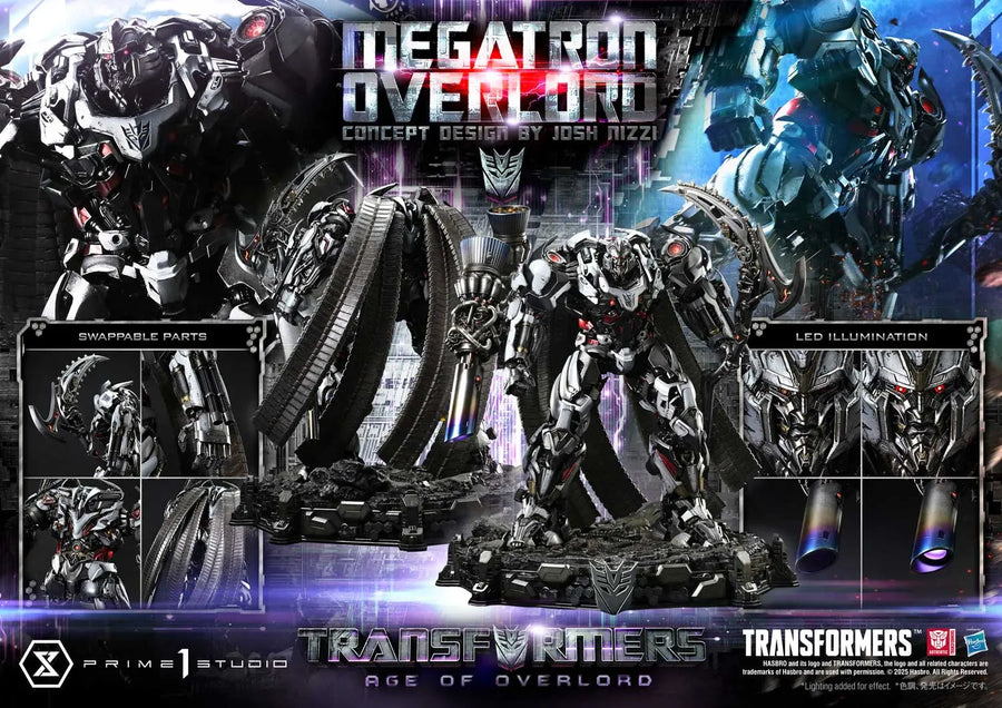 Megatron Overlord (Bonus Version) Transformers Generations I – Prime1Studio – ActionFigure Brasil