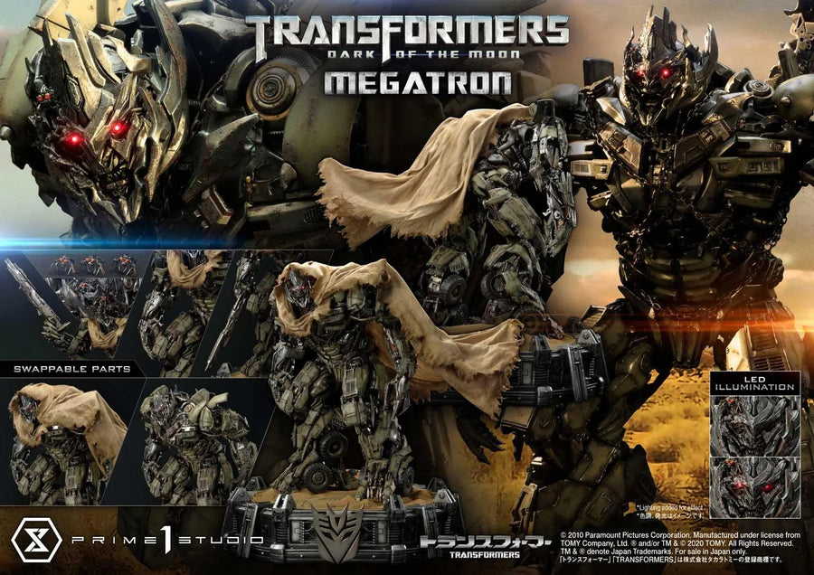 Megatron (Regular Version) Transformers: Dark of the Moon (Film) – Prime1Studio – ActionFigure Brasil