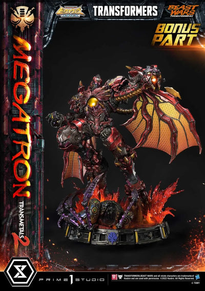 Megatron Transmetal 2 (Deluxe Bonus Version) Beast Wars(Metals): Transformers – Prime1Studio – ActionFigure Brasil