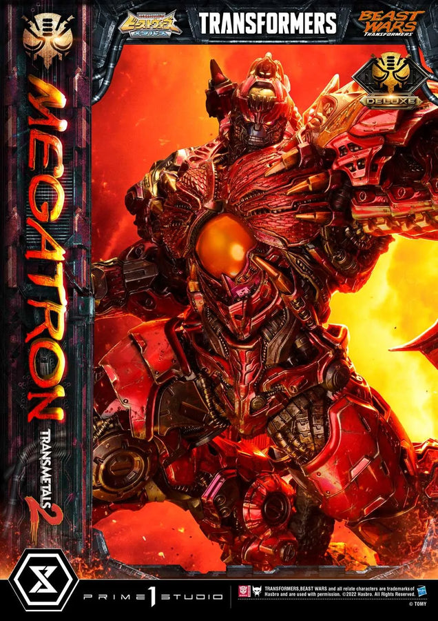 Megatron Transmetal 2 (Deluxe Bonus Version) Beast Wars(Metals): Transformers – Prime1Studio – ActionFigure Brasil