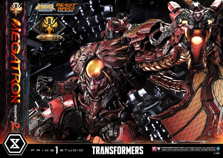 Megatron Transmetal 2 (Deluxe Bonus Version) Beast Wars(Metals): Transformers – Prime1Studio – ActionFigure Brasil