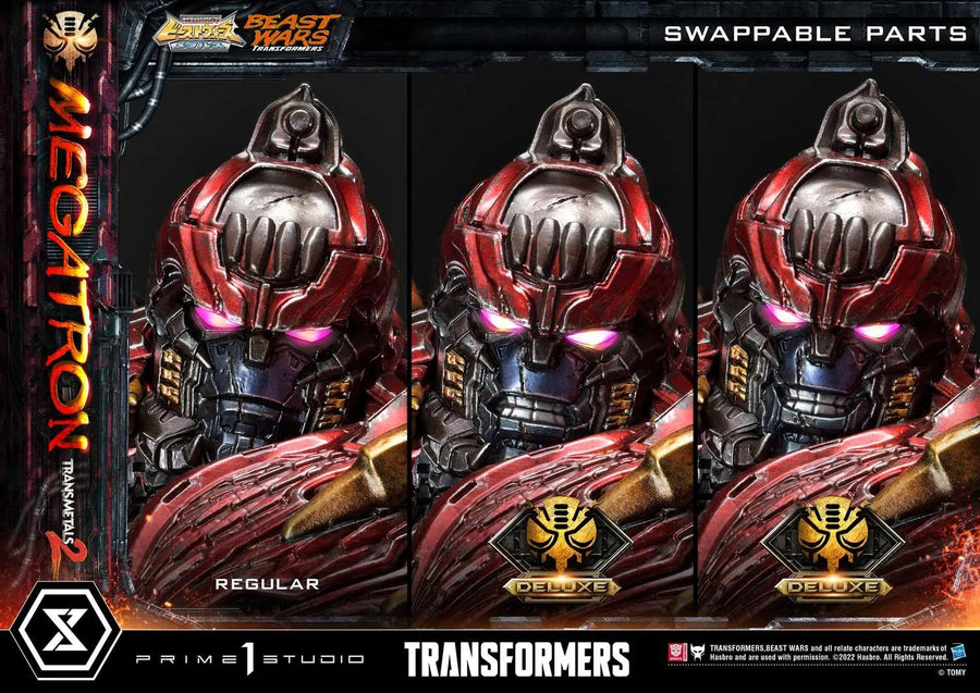 Megatron Transmetal 2 (Deluxe Bonus Version) Beast Wars(Metals): Transformers – Prime1Studio – ActionFigure Brasil