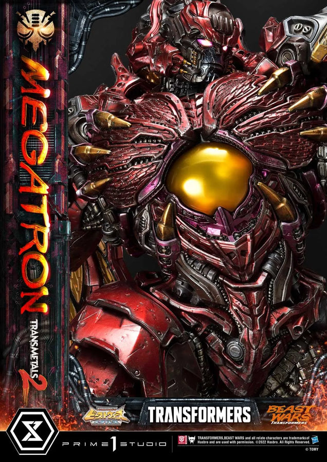 Megatron Transmetal 2 (Deluxe Bonus Version) Beast Wars(Metals): Transformers – Prime1Studio – ActionFigure Brasil