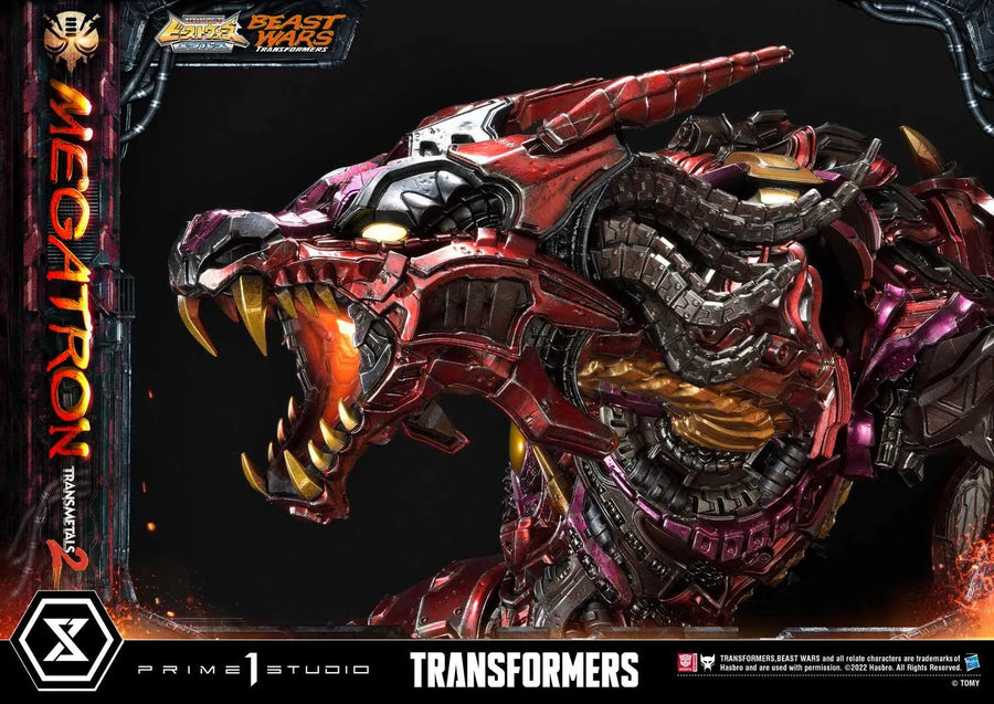 Megatron Transmetal 2 (Deluxe Bonus Version) Beast Wars(Metals): Transformers – Prime1Studio – ActionFigure Brasil