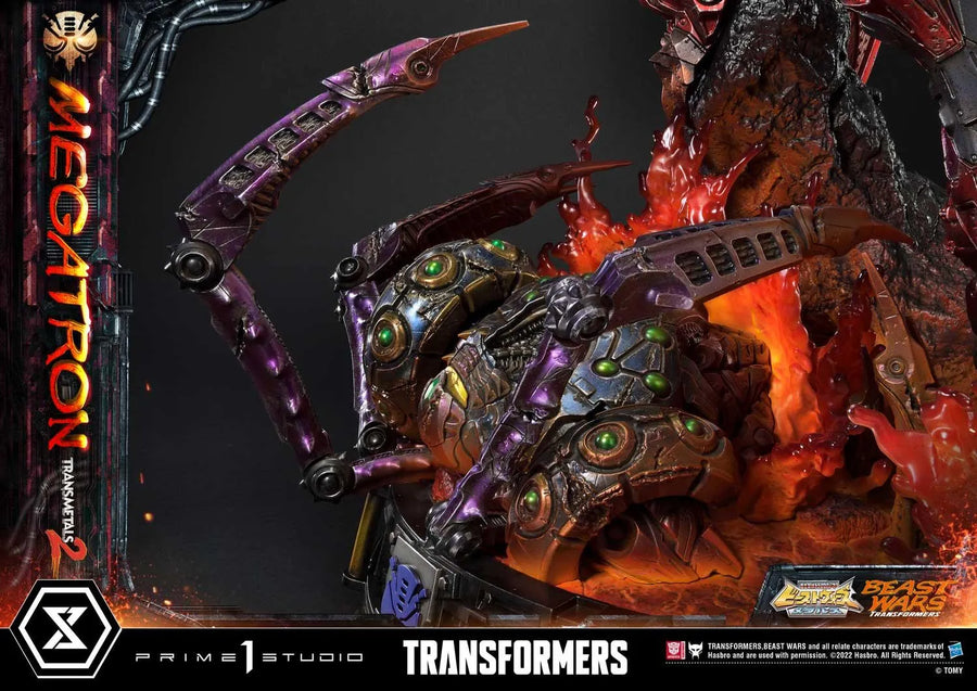 Megatron Transmetal 2 (Deluxe Bonus Version) Beast Wars(Metals): Transformers – Prime1Studio – ActionFigure Brasil