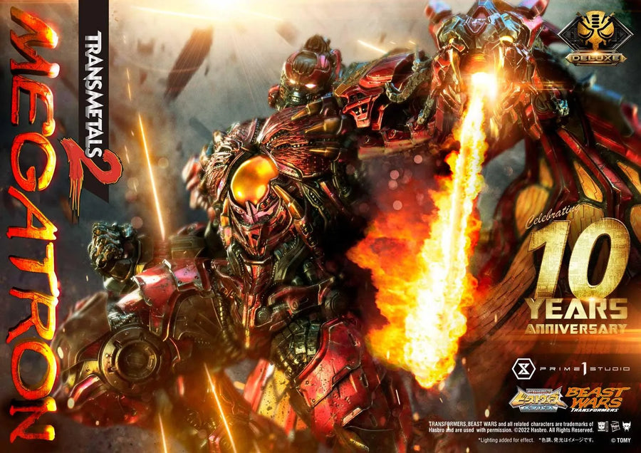 Megatron Transmetal 2 (Deluxe Bonus Version) Beast Wars(Metals): Transformers – Prime1Studio – ActionFigure Brasil