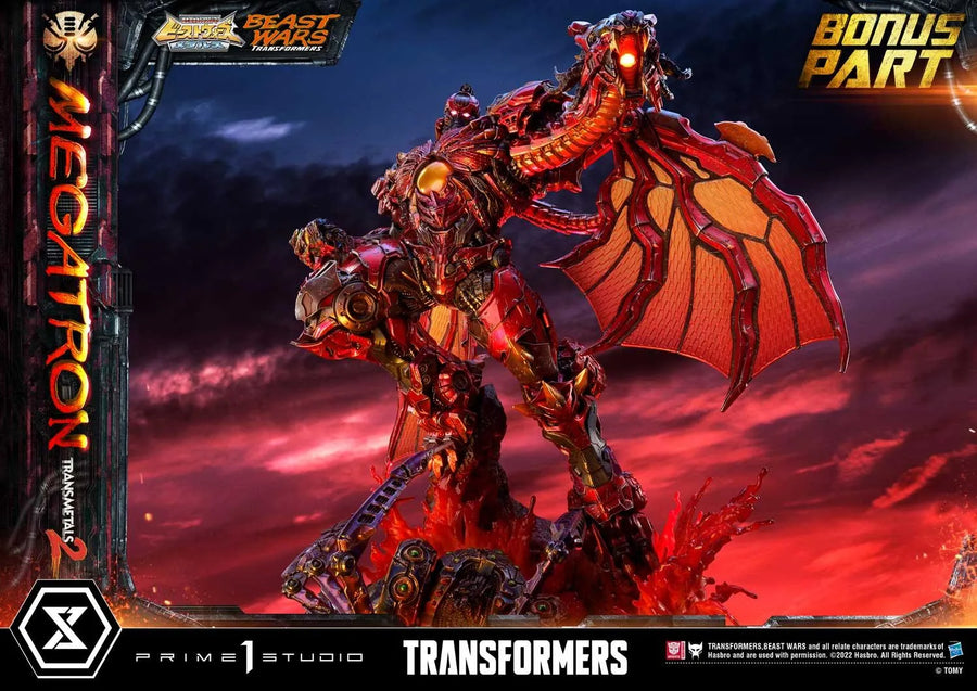 Megatron Transmetal 2 (Deluxe Bonus Version) Beast Wars(Metals): Transformers – Prime1Studio – ActionFigure Brasil