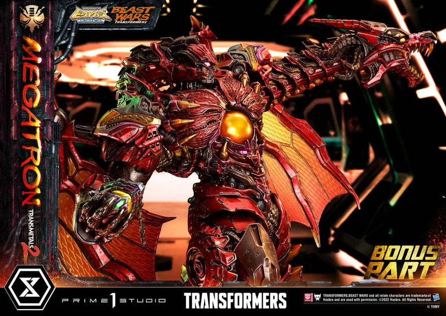 Megatron Transmetal 2 (Deluxe Bonus Version) Beast Wars(Metals): Transformers – Prime1Studio – ActionFigure Brasil