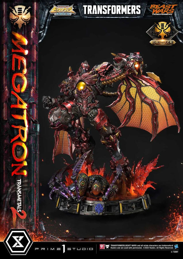 Megatron Transmetal 2 (Deluxe Version) Beast Wars(Metals): Transformers – Prime1Studio – ActionFigure Brasil