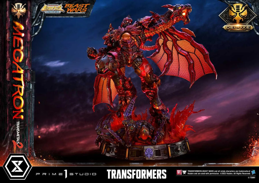 Megatron Transmetal 2 (Deluxe Version) Beast Wars(Metals): Transformers – Prime1Studio – ActionFigure Brasil