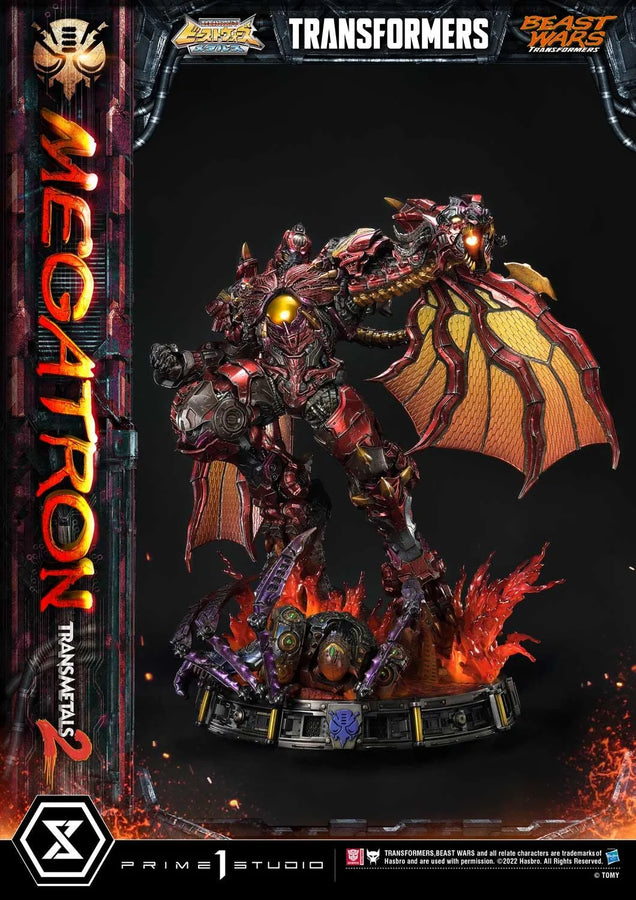Megatron Transmetal 2 (Regular Version) Beast Wars(Metals): Transformers – Prime1Studio – ActionFigure Brasil