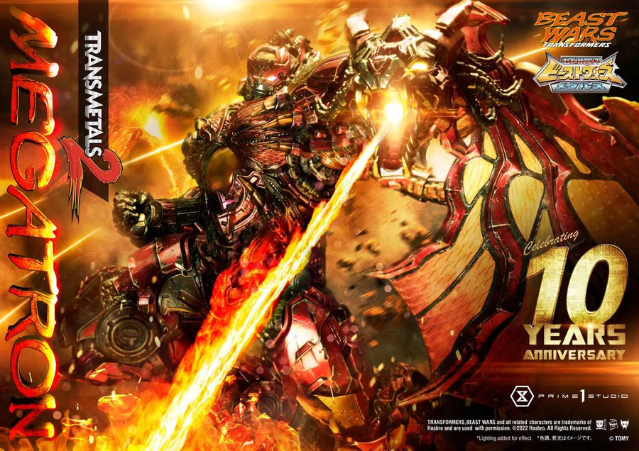 Megatron Transmetal 2 (Regular Version) Beast Wars(Metals): Transformers – Prime1Studio – ActionFigure Brasil