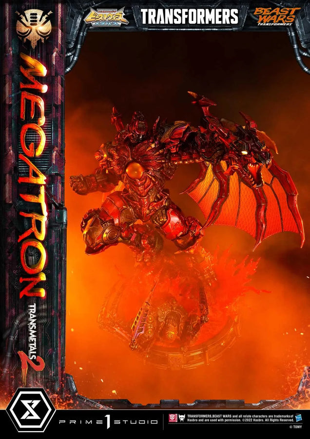 Megatron Transmetal 2 (Regular Version) Beast Wars(Metals): Transformers – Prime1Studio – ActionFigure Brasil
