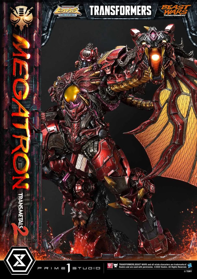 Megatron Transmetal 2 (Regular Version) Beast Wars(Metals): Transformers – Prime1Studio – ActionFigure Brasil