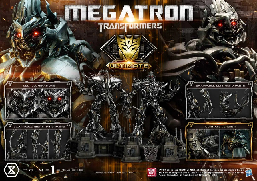 Megatron (Ultimate Bonus Version) Transformers (Film) – Prime1Studio – ActionFigure Brasil