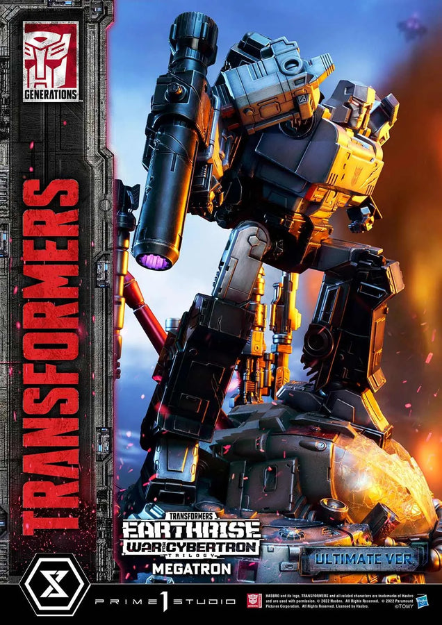 Megatron (Ultimate Version) Transformers: War For Cybertron – Prime1Studio – ActionFigure Brasil