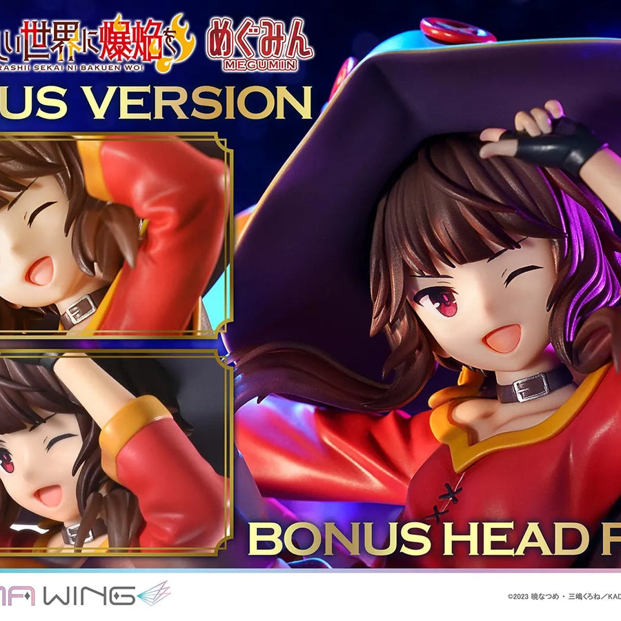 Megumin (Bonus Version) TV animation KONOSUBA - An Explosion on This Wonderful World! – Prime1Studio – ActionFigure Brasil