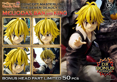Meliodas, Ban and King (Deluxe Bonus Version) The Seven Deadly Sins – Prime1Studio – ActionFigure Brasil