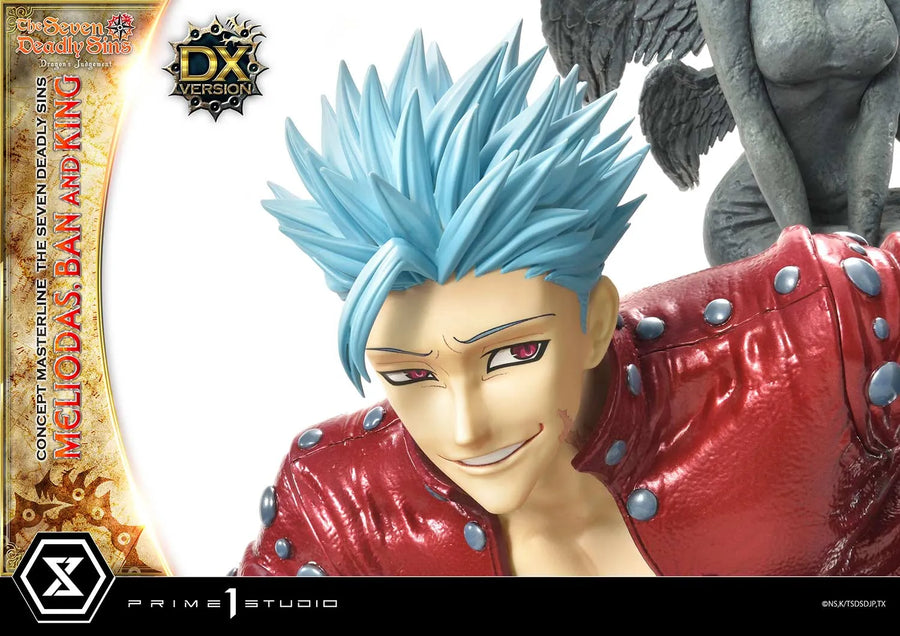 Meliodas, Ban and King (Deluxe Bonus Version) The Seven Deadly Sins – Prime1Studio – ActionFigure Brasil