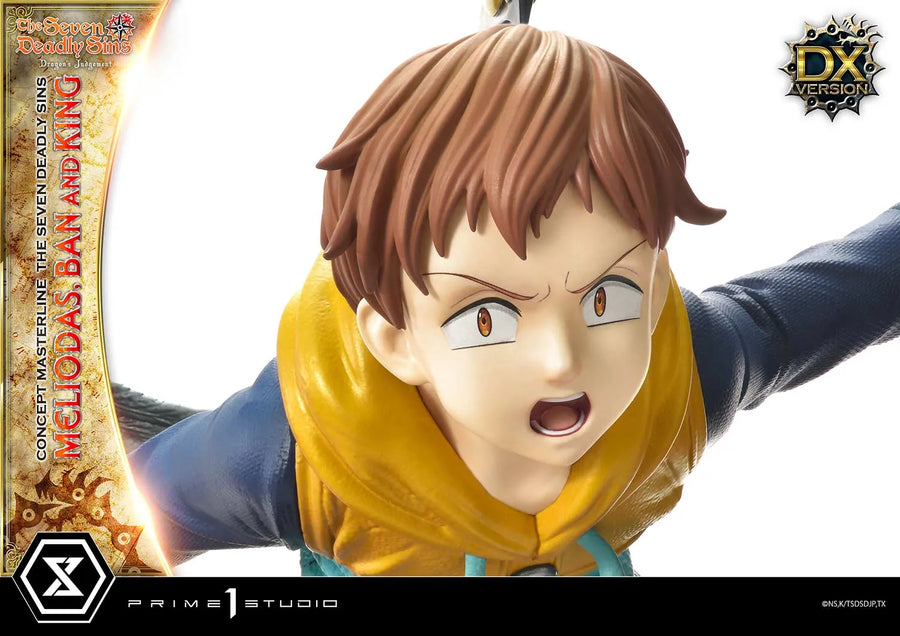 Meliodas, Ban and King (Deluxe Bonus Version) The Seven Deadly Sins – Prime1Studio – ActionFigure Brasil