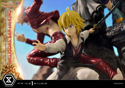Meliodas, Ban and King (Regular Version) The Seven Deadly Sins – Prime1Studio – ActionFigure Brasil