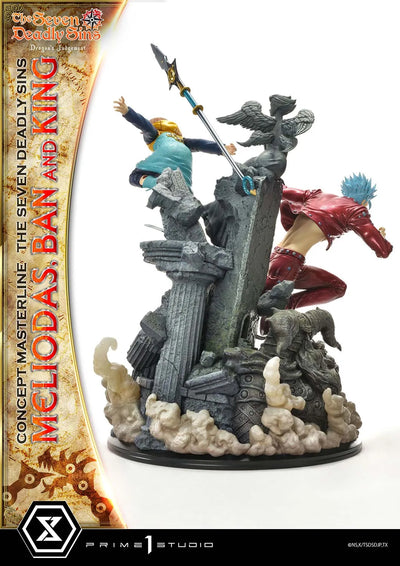 Meliodas, Ban and King (Regular Version) The Seven Deadly Sins – Prime1Studio – ActionFigure Brasil