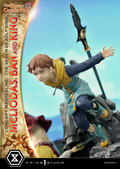 Meliodas, Ban and King (Regular Version) The Seven Deadly Sins – Prime1Studio – ActionFigure Brasil