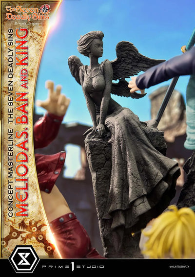 Meliodas, Ban and King (Regular Version) The Seven Deadly Sins – Prime1Studio – ActionFigure Brasil