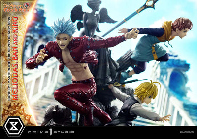 Meliodas, Ban and King (Regular Version) The Seven Deadly Sins – Prime1Studio – ActionFigure Brasil