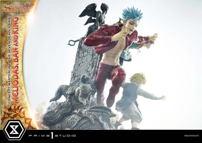 Meliodas, Ban and King (Regular Version) The Seven Deadly Sins – Prime1Studio – ActionFigure Brasil