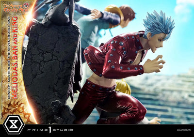 Meliodas, Ban and King (Regular Version) The Seven Deadly Sins – Prime1Studio – ActionFigure Brasil